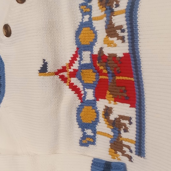 CLASSIC PREP Reese Carousel Intarsia Sweater Romper Set NWT size 6-9 Months - Picture 4 of 5